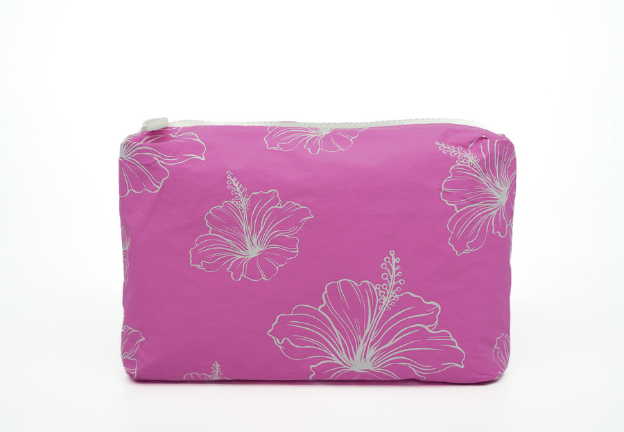 Latte Stone Pink Hibiscus Guam CNMI Accessories Carry All Pouch – Island  Life